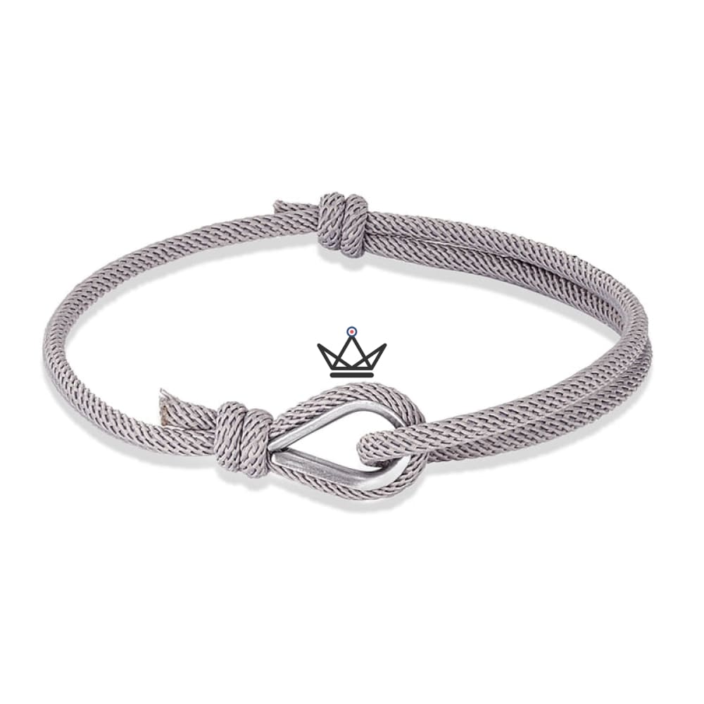 Harlow Bracelet - Silver Drop & Adjustable Cord - 11 Colors — view 12
