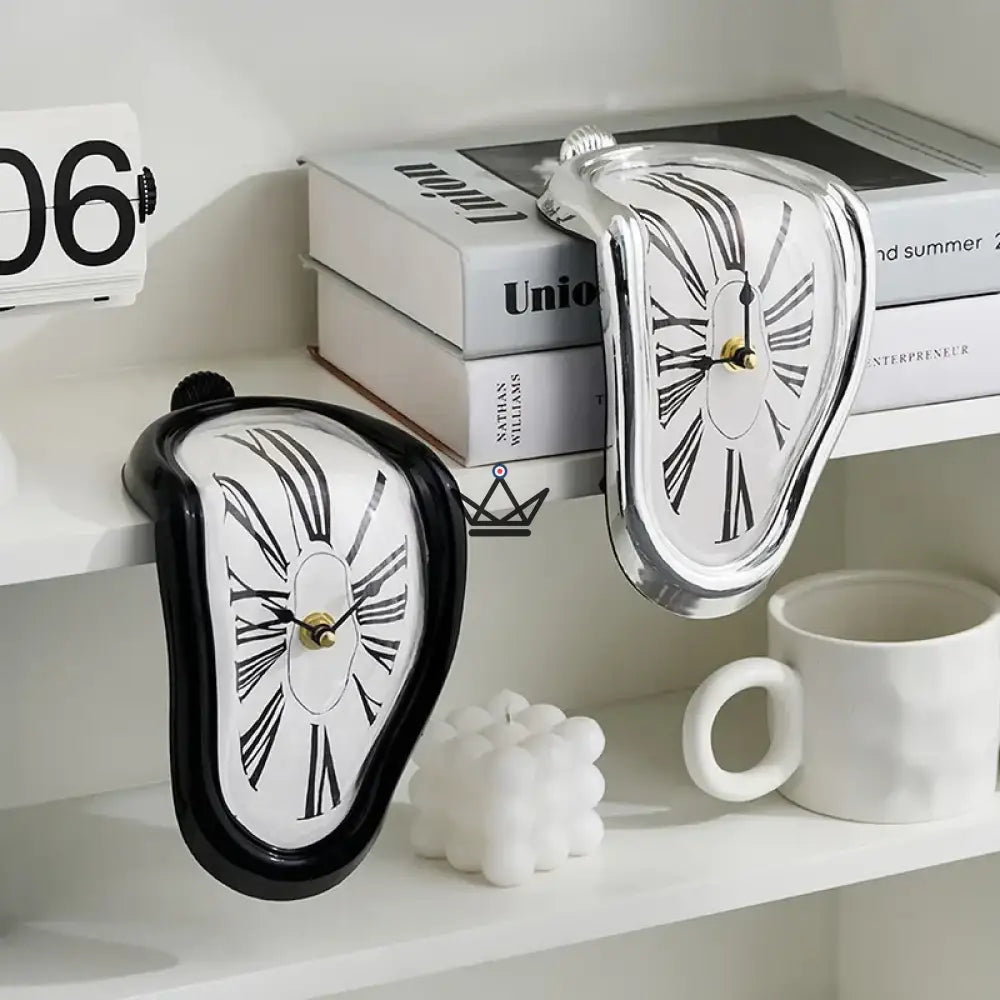 Soft Watch Design Clock – Salvador Dali Inspiration — view 1