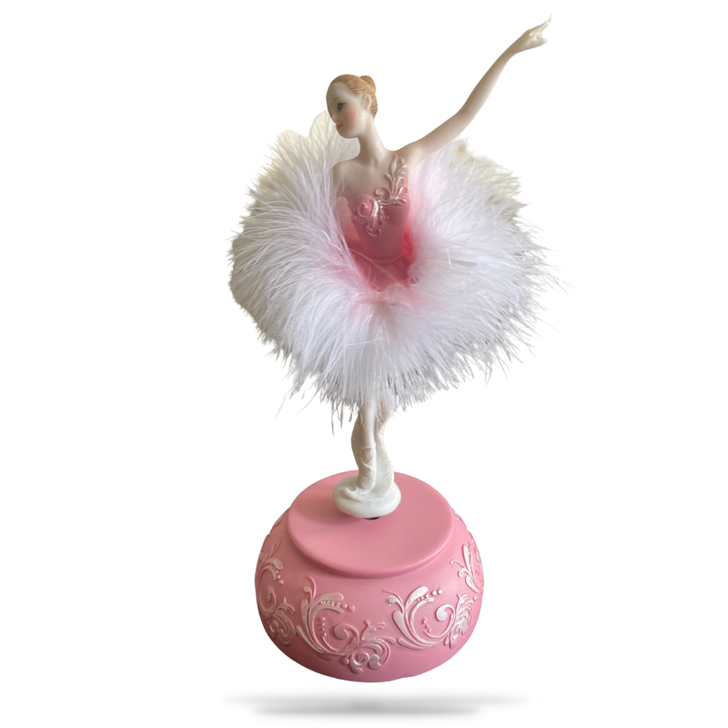 Boîte à Musique Ballerine — Rose — photo 1