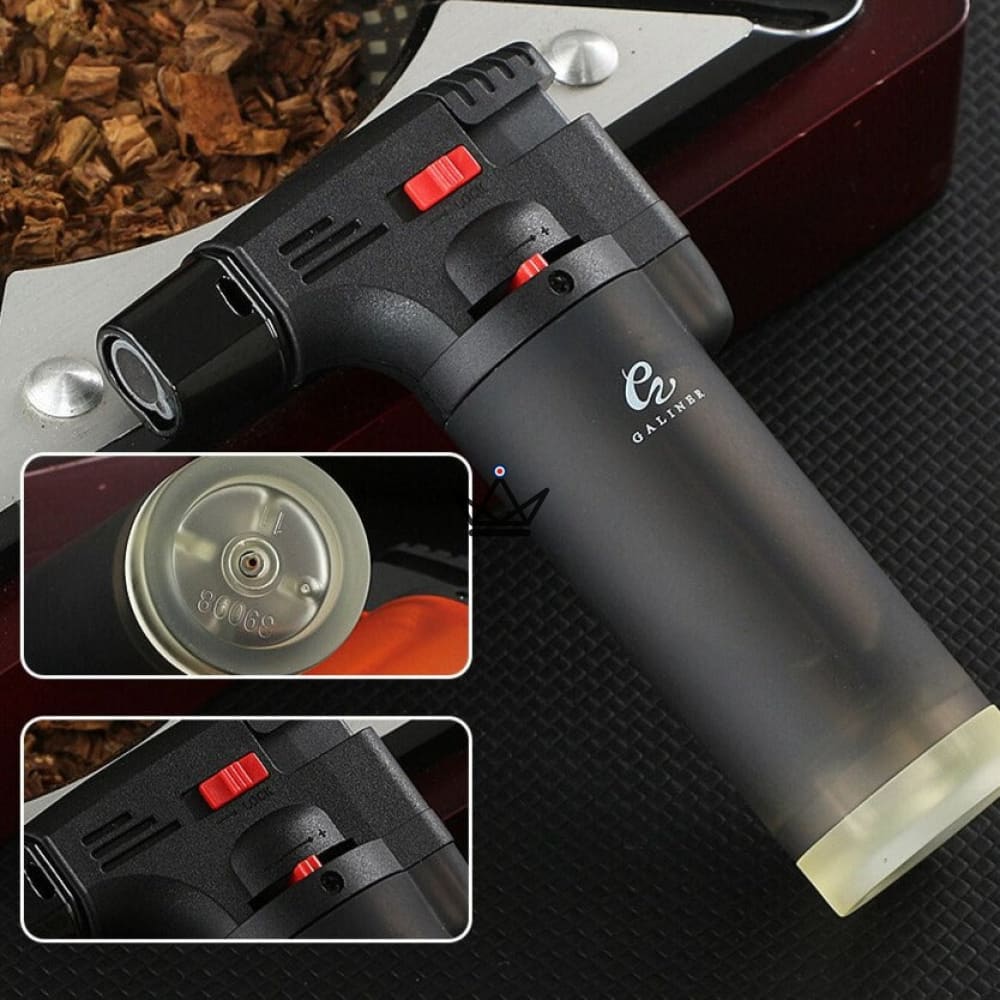 Beginner Cigar Pack FUMI NOVICE — Torch Lighter + Cutter + Ashtray | Yellow or Black — view 6