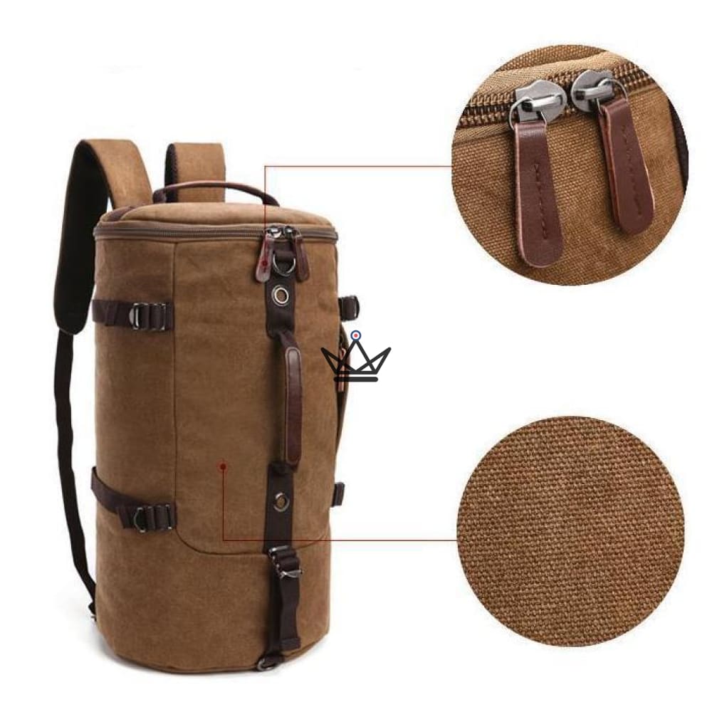 Vintage & Canvas Bandit Travel Bag - 3-in-1 Weekender — view 2