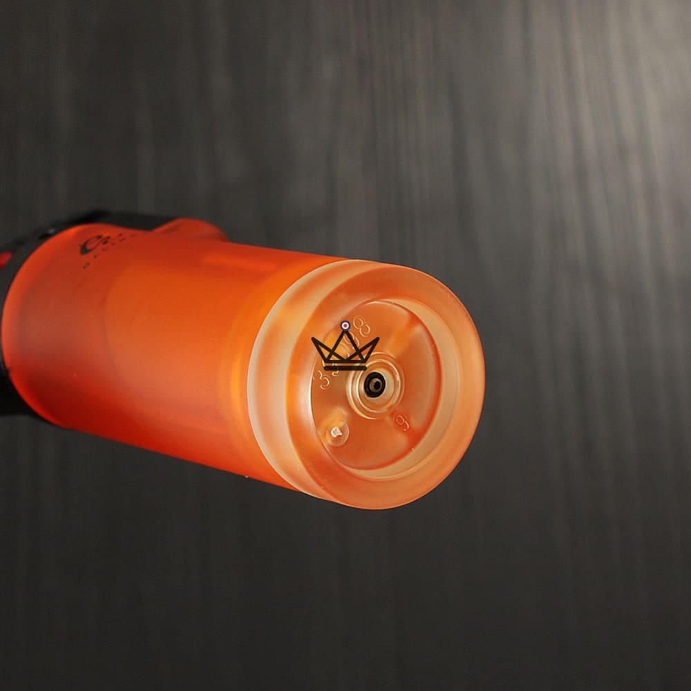 Feuerzeug Stabfeuerzeug GRIPS XXL — Riesenformat, Starke Flamme, Schwarz · Orange · Blau – Ansicht 5