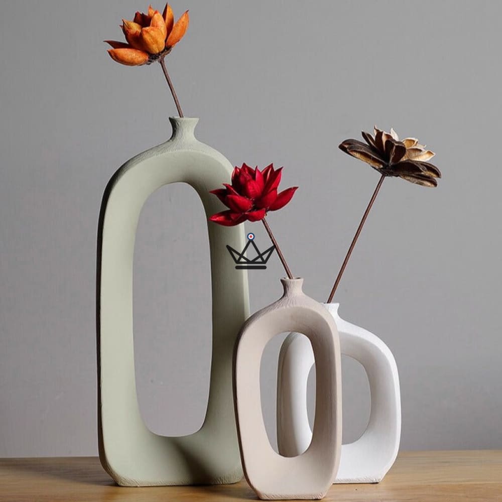 Keramikvase - Origin Ovalis – Ansicht 2