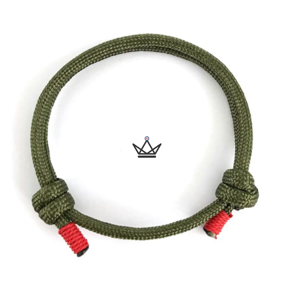 Armband NODUS – Geflochtenes Doppel-Knoten-Armband verstellbar – 12 Farben – Ansicht 14