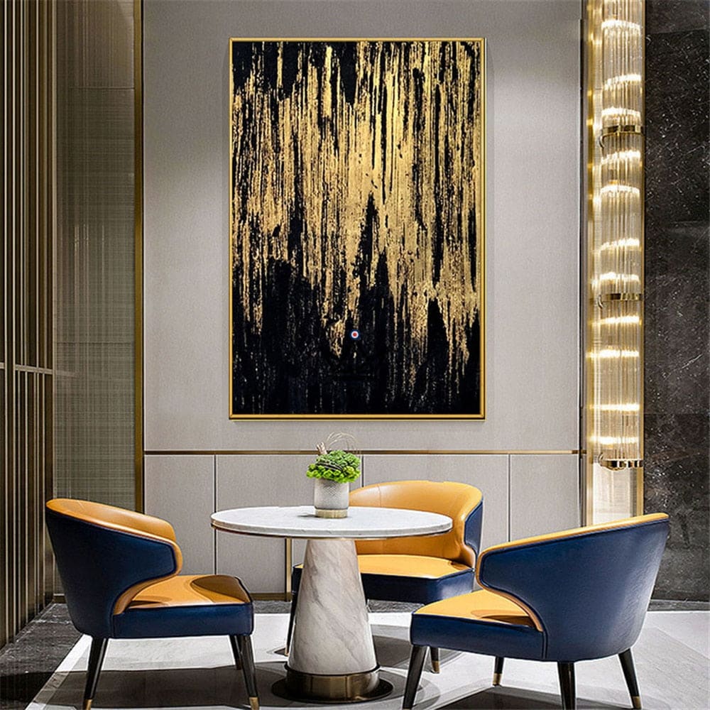 XXL pintura al óleo sobre lienzo - Nocturne Fusion - vista 7