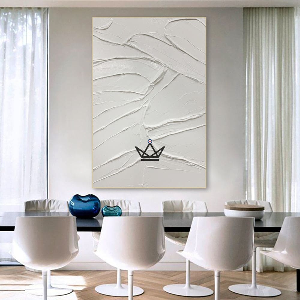 XXL-Ölgemälde auf Leinwand – Minimalistisches Strahlen – Ansicht 7