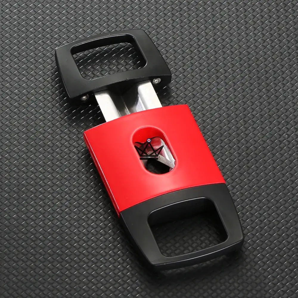Luxurious Square Cigar Cutter — V-Cut, Metal Alloy, Max Diameter 23 mm, 3 Colors, Gift Box Included — view 10