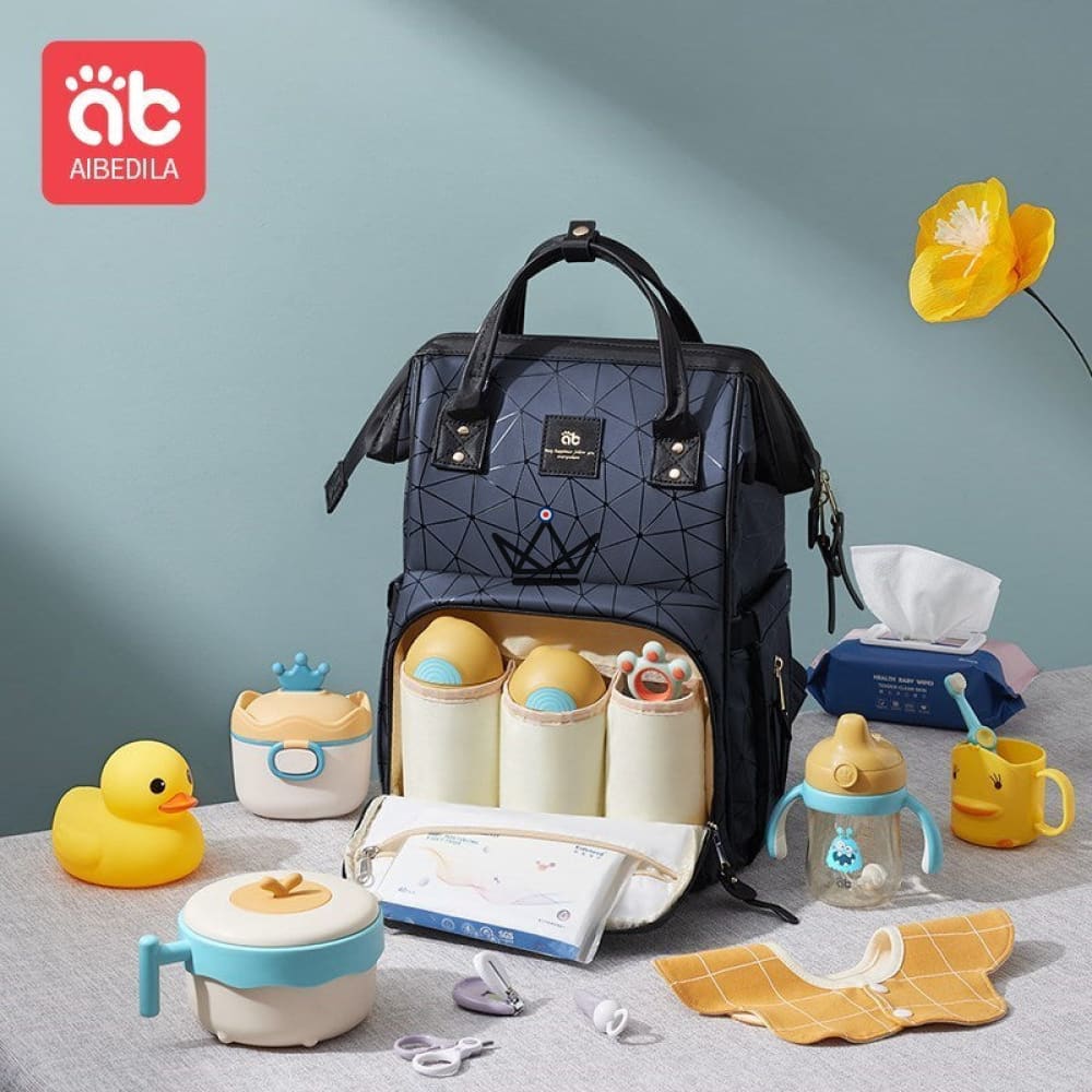 Umstandsrucksack / Wickeltasche - GEOMETRIX Umstandsrucksack / Wickeltasche - GEOMETRIX