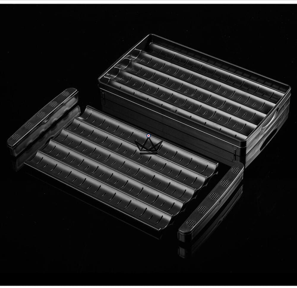 RICK 21 Travel Humidor — Shockproof LDPD, 10 Cigars, Built-in Hygrometer — view 8