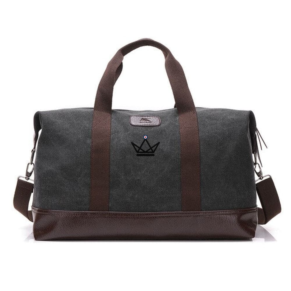 Bolsa de viaje vintage - Cameron — Black
