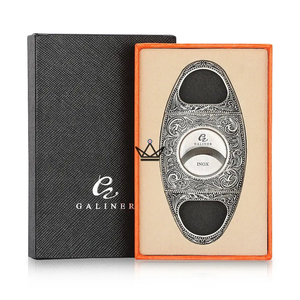 Héritage Edition Cigar Cutter — Vintage Gold or Original Gray, 9.4 x 4.4 cm — view 9