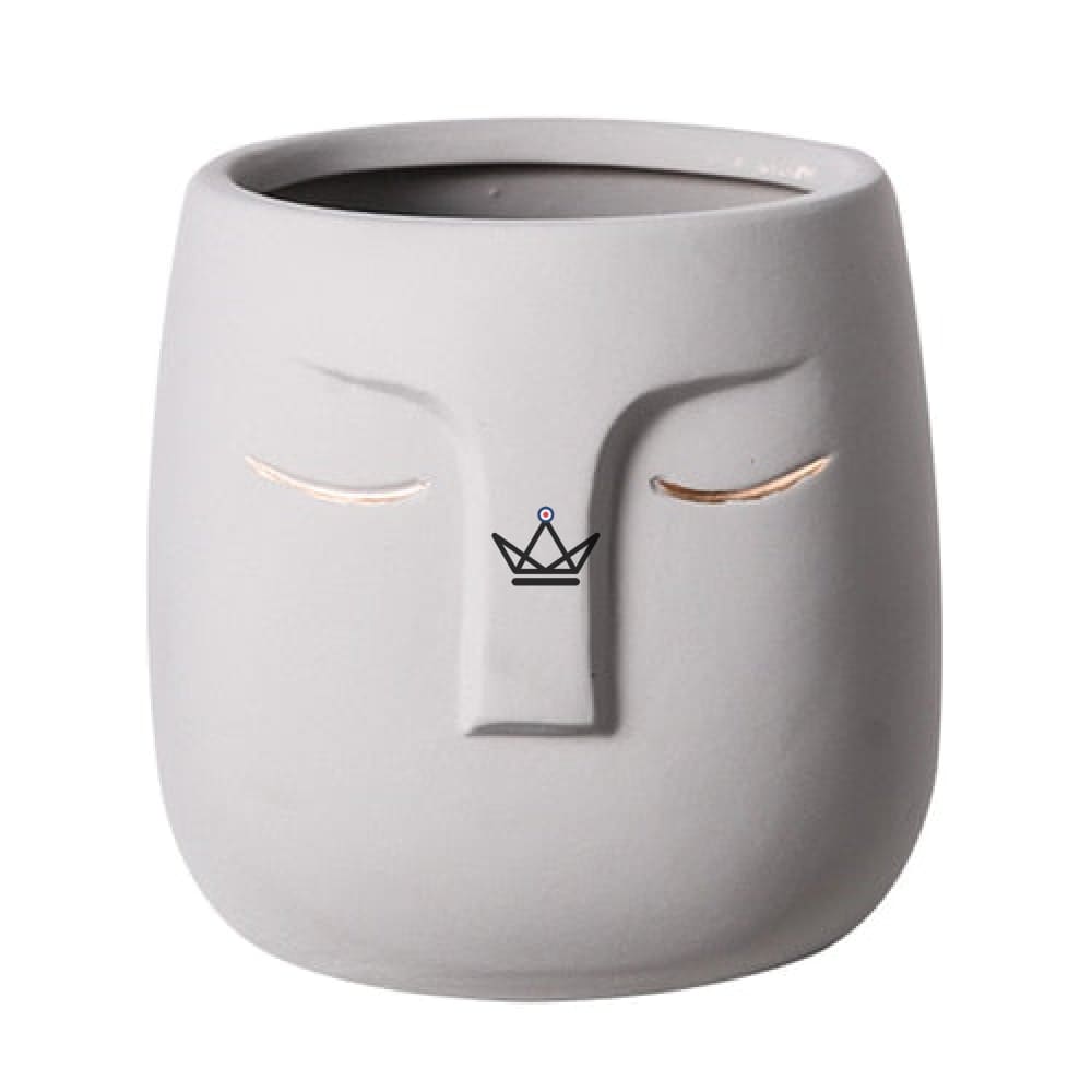 Vase de cerámica - Cabeza dormida — vista 3