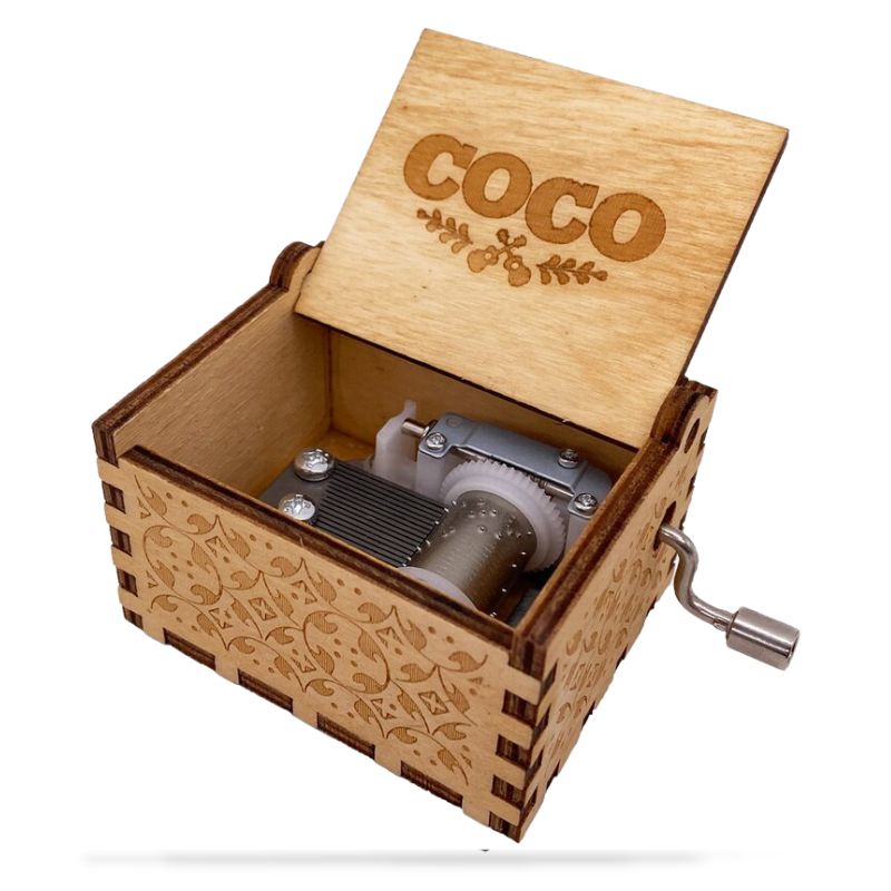 Boîte à Musique Coco — Bois — photo 1