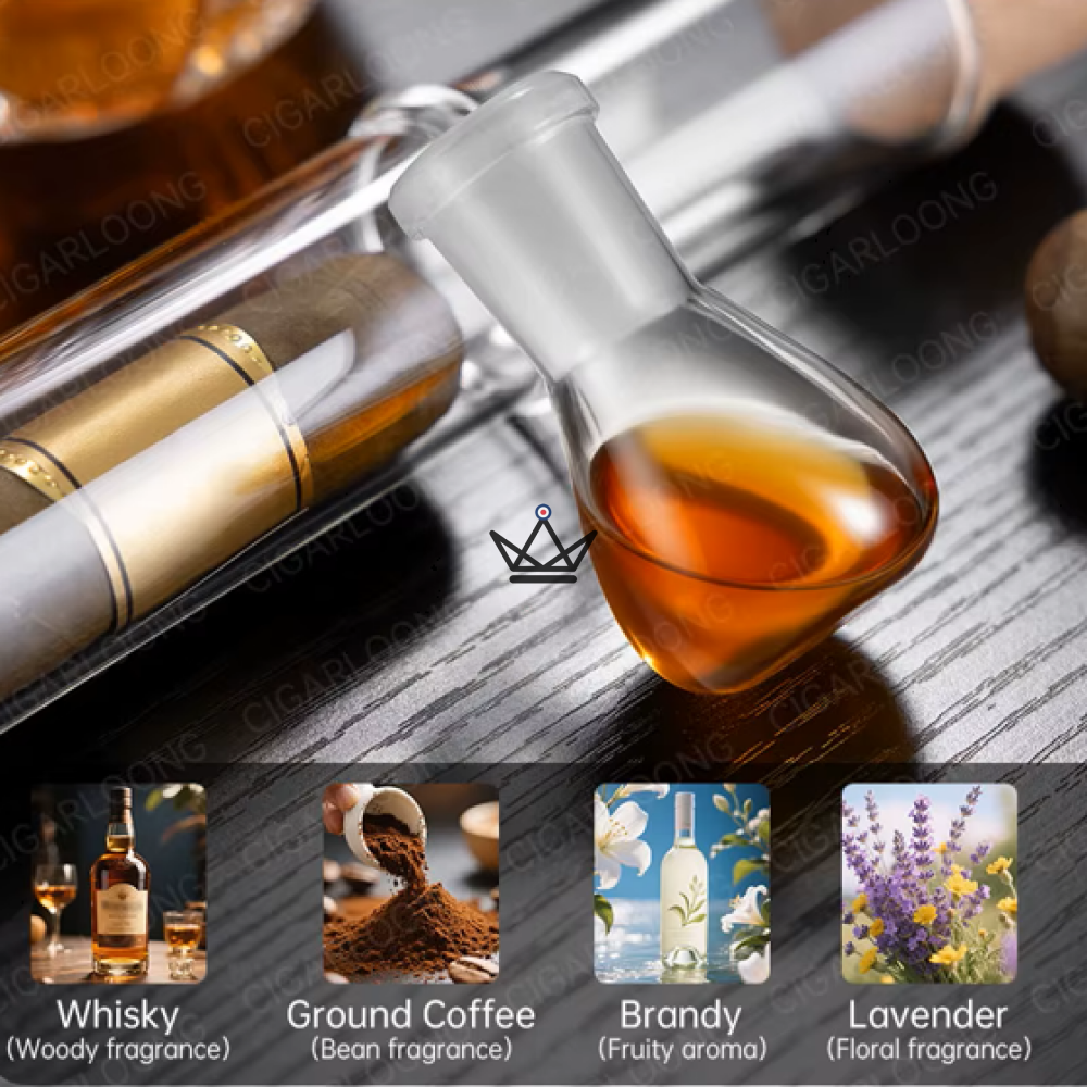 Infusio Cristal – Whiskey & Cognac Zigarren-Infuser | passive Aromatisierung – Ansicht 3