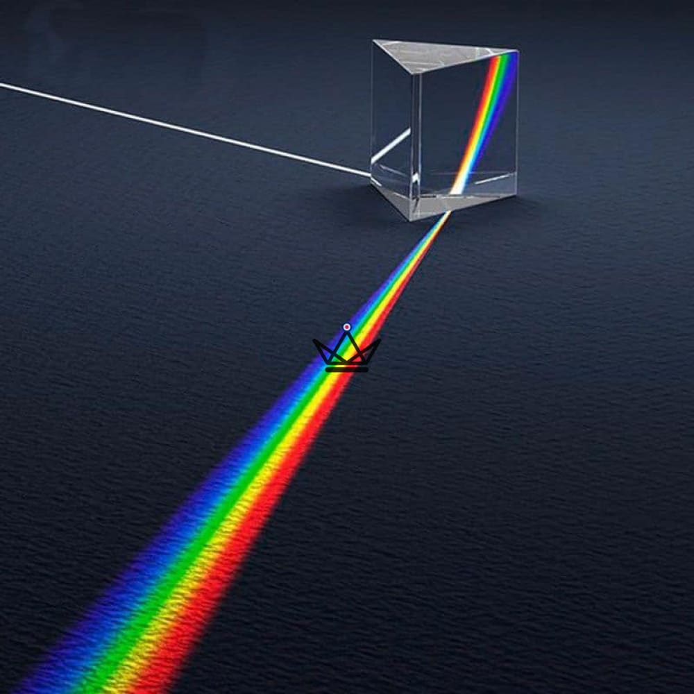 White light dispersing prism - Lumen Prismatica — view 2