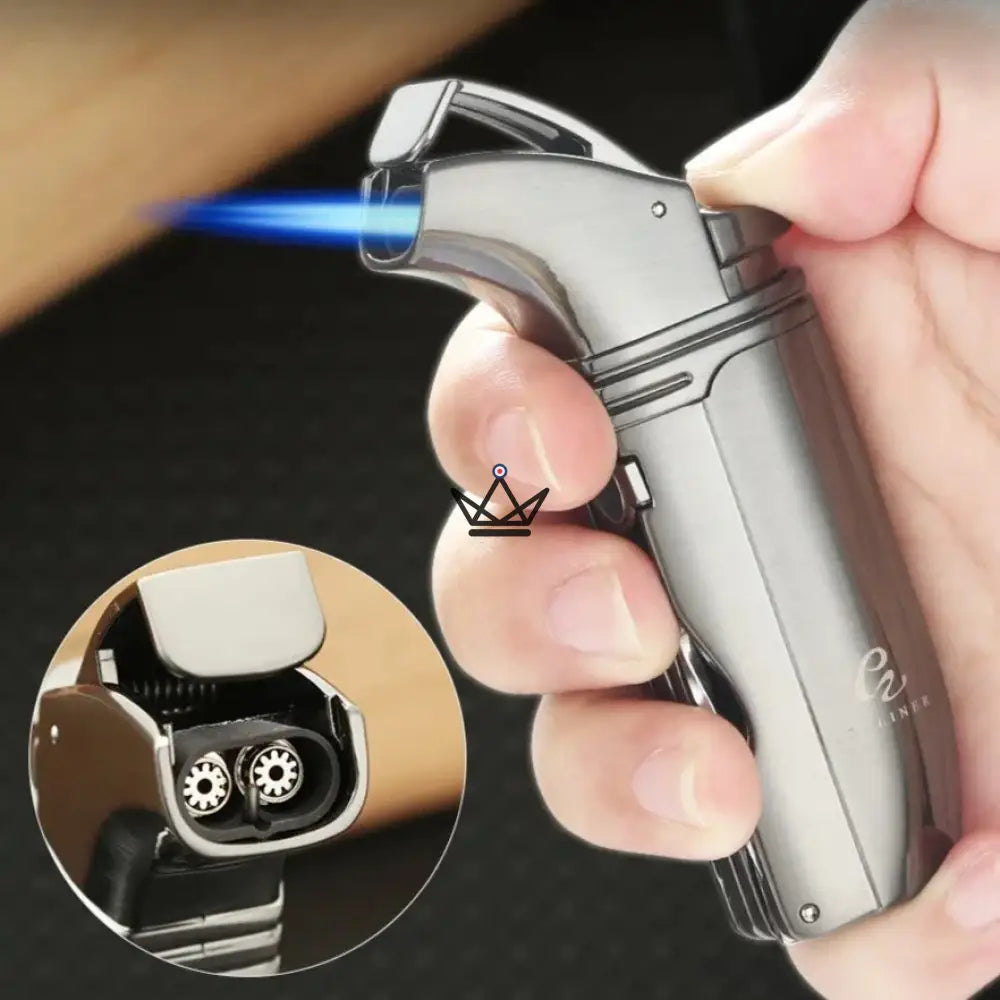NEEDLE Torch Lighter - Torches, 7mm Punch + Cigar Needle | Silver or Yellow — view 6