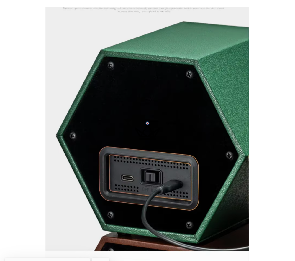 Jebely Hexagon Uhrenbeweger – Verbindbar, 6 Farben, 1 Stecker – Ansicht 3