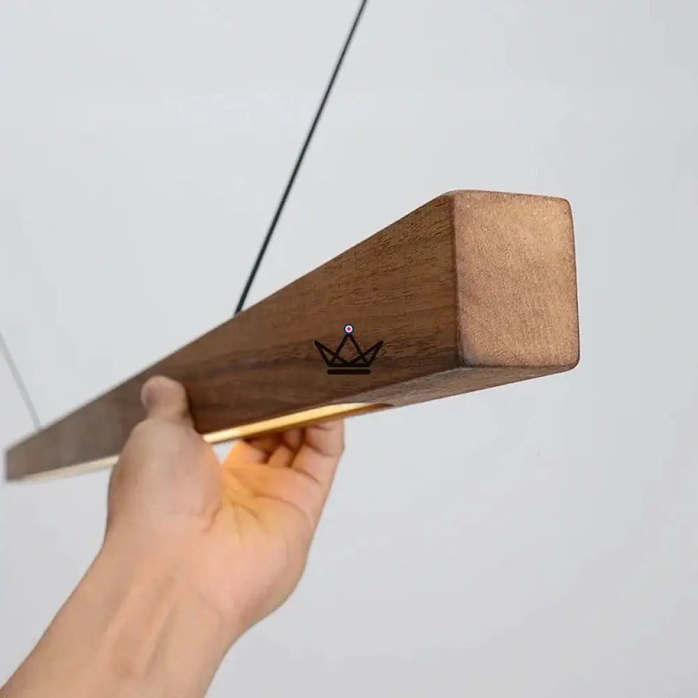 LED-Hängelampe aus Massivholz - Rhythm Nordic – Ansicht 6