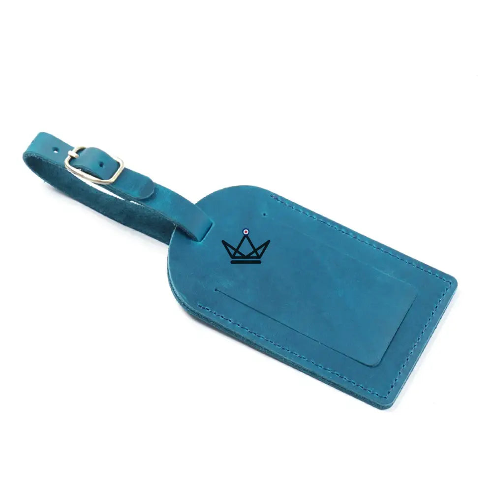 Customizable Leather Luggage Tag – Voyageur Tag — view 15