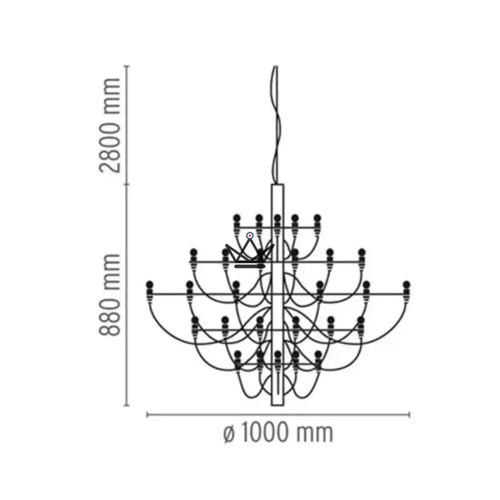 Chandelier Ceiling Light - Stellar Orion - vista 30