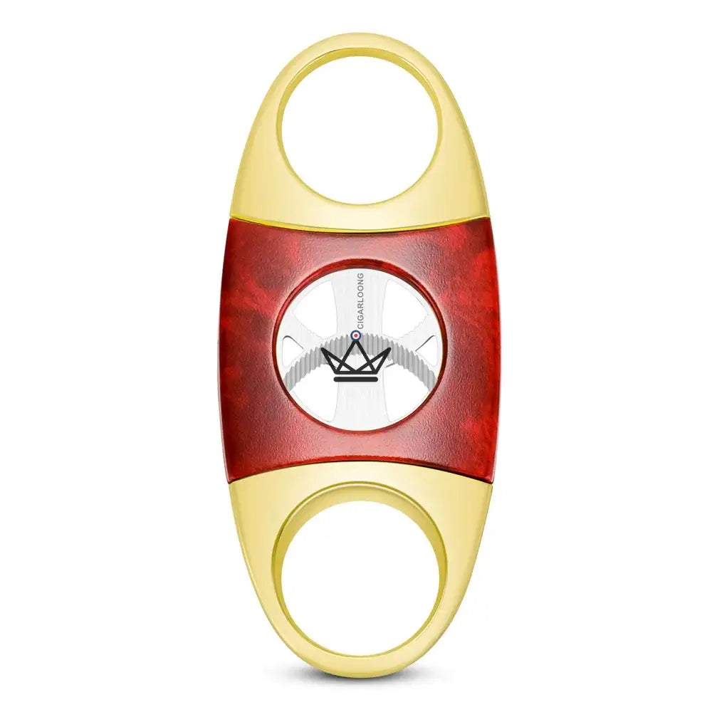 Apex Linea Cigar Cutter — Double Blade Circular Guillotine, Stainless Steel & ABS, Ø 23 mm, 8 Finishes to Choose From — view 8