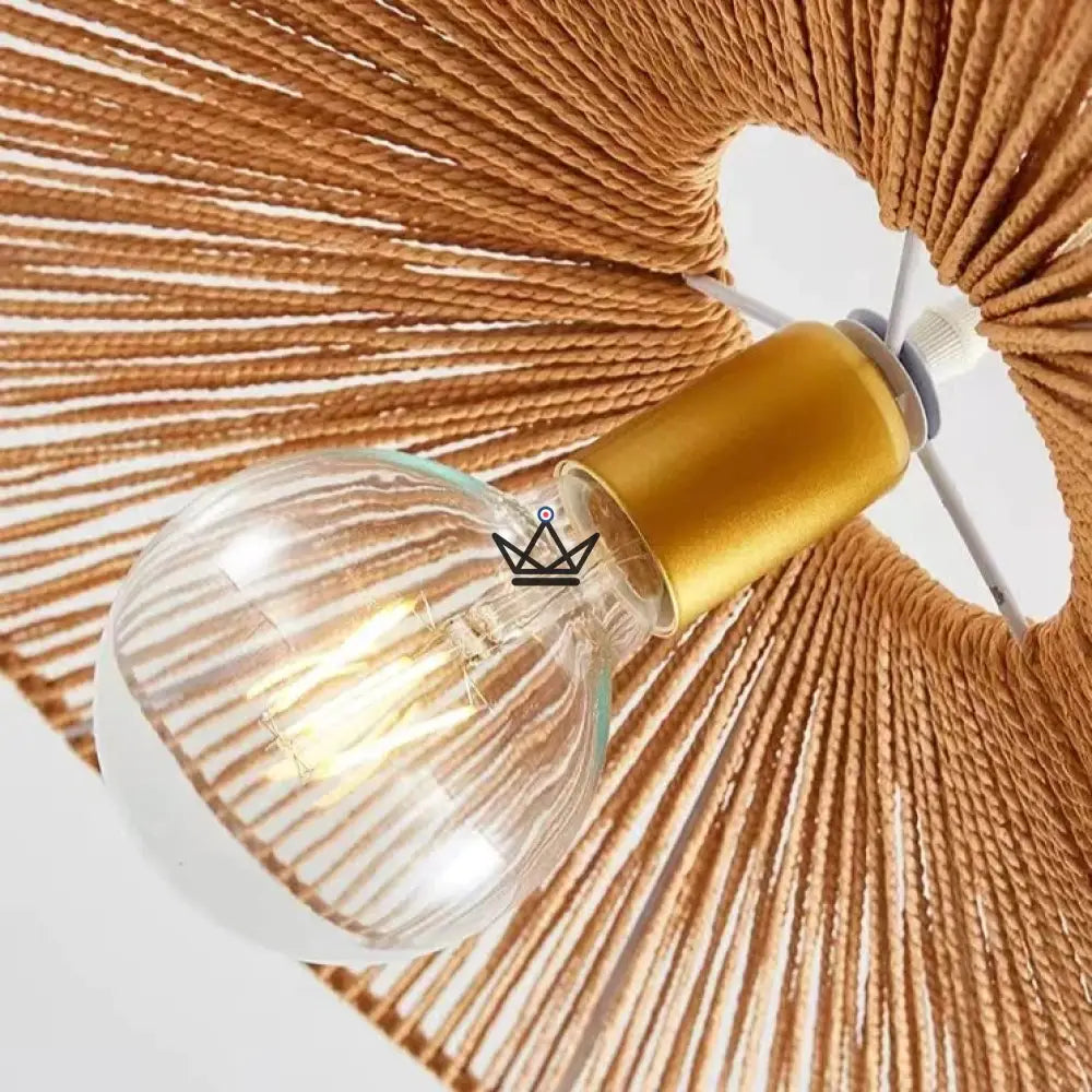 Chandelier suspension Lighting - Cordage Solaire — view 12