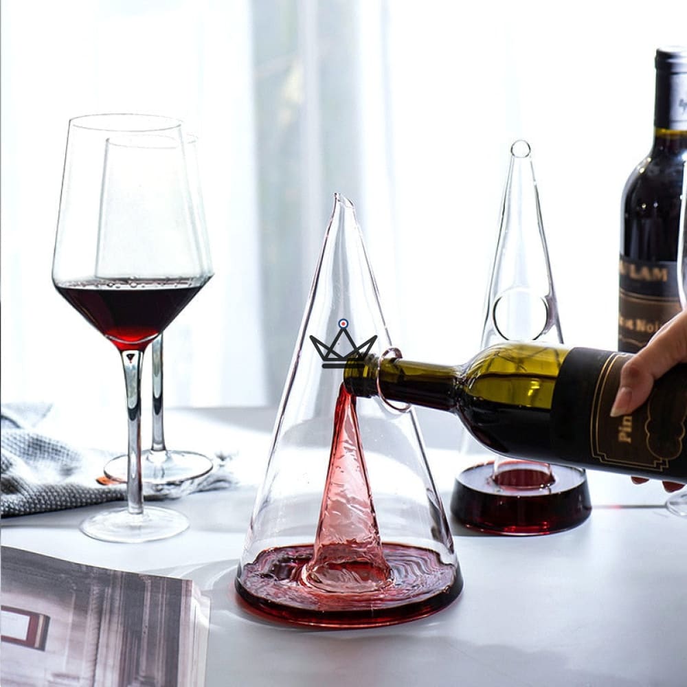 Pirámid carafe de vino / decantador - YUCATAN - vista 6