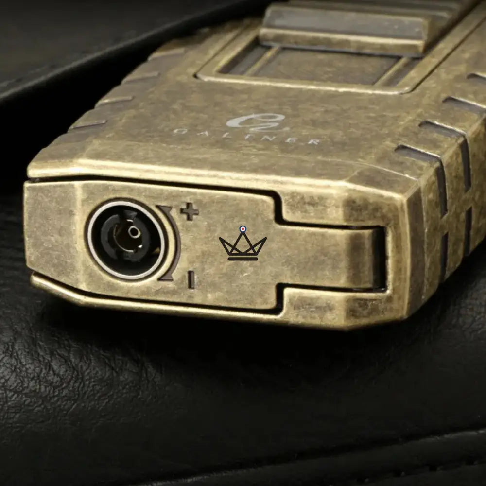 HERITAGE EDITION Torch Lighter — 3 Blue Flame Torches, Punch & Cigar Holder | 3 Finishes — view 4