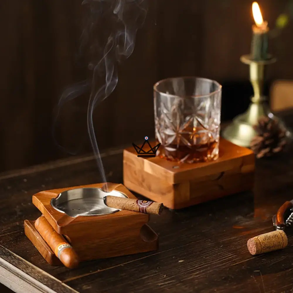 Cigar Ashtray Set - Madera Authentica