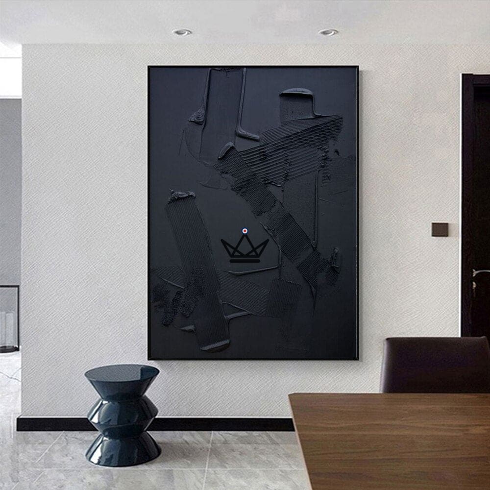 Pintura al óleo sobre lienzo XXL - Contraste intenso - vista 9