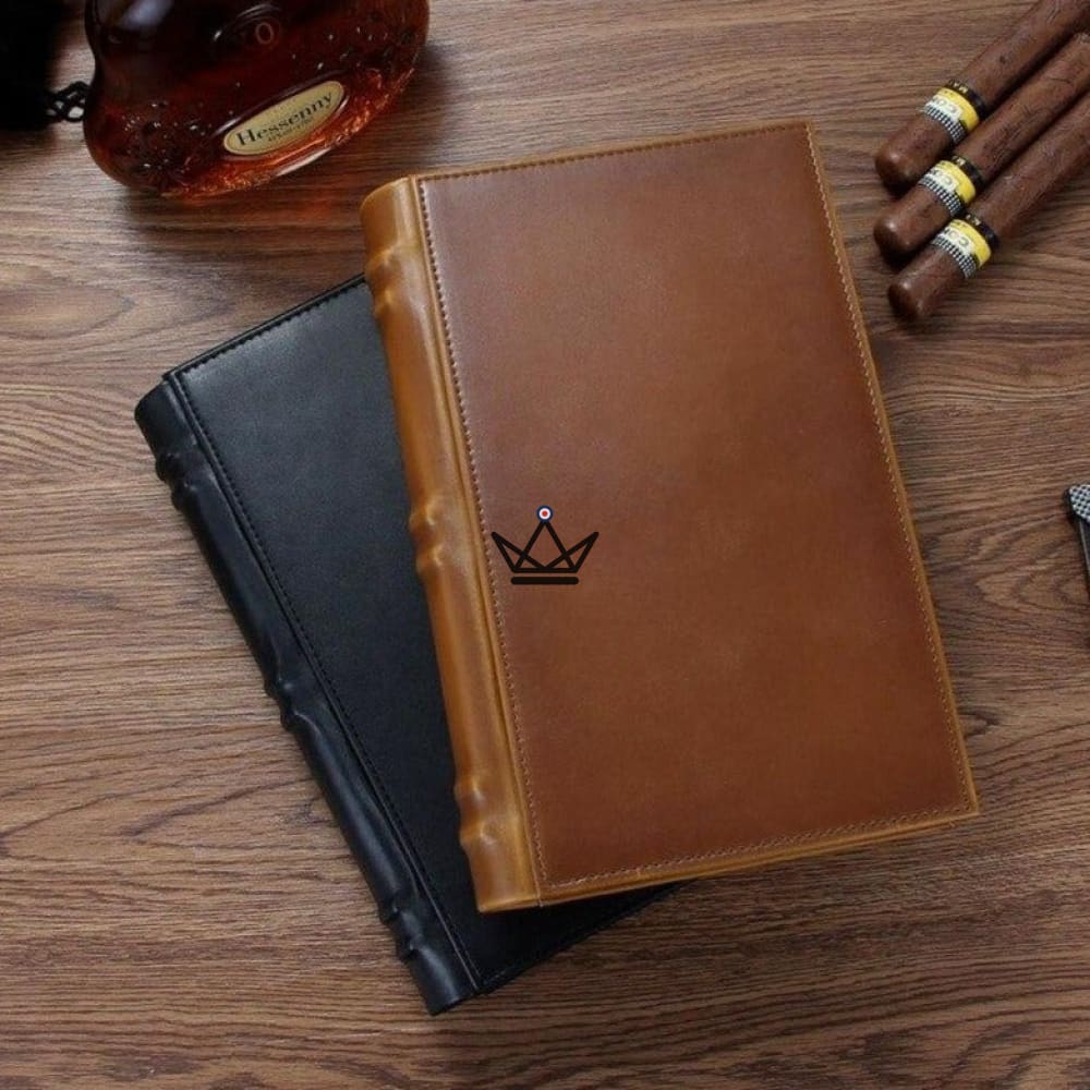 Zigarrenkiste CUBA SECRET BOOK — Buchformat, 5 Zigarren, Hygrometer & Befeuchter – Ansicht 2