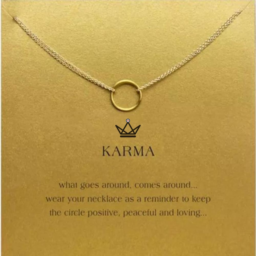 Collar - KARMA — Oro