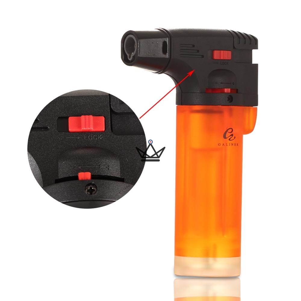 GRIPS XXL Torch Lighter — Giant Size, Powerful Torch, Black · Orange · Blue — view 10