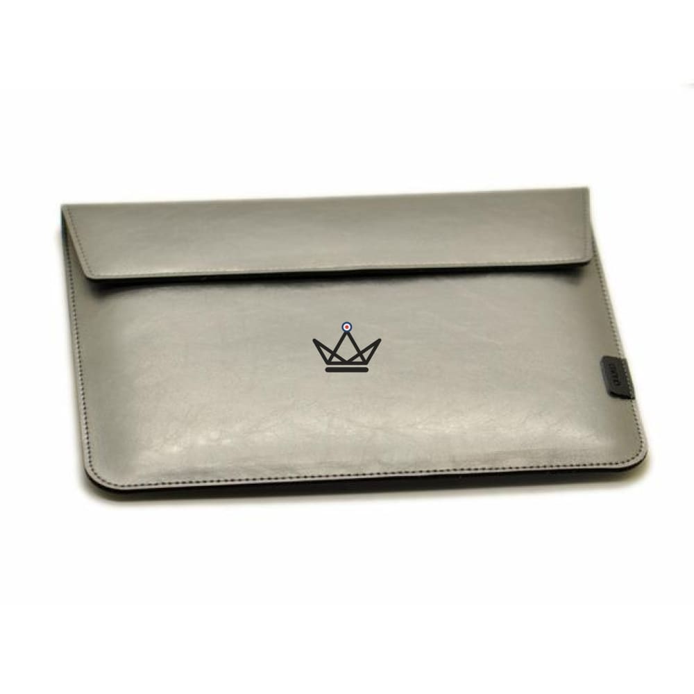 Caja de cuero para MacBook Pro - JOJO — Plata / 15.4"