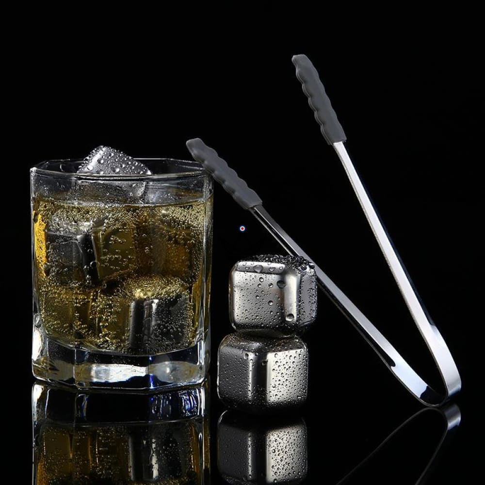 Cubo de hielo de acero inoxidable reutilizable — vista 2