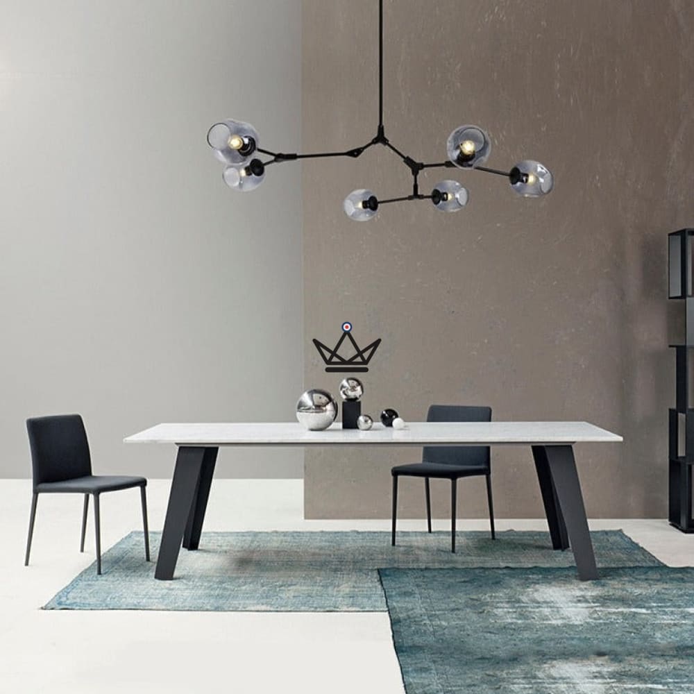Articulated Industrial Ceiling Chandelier - Branching Bubble Style — view 20