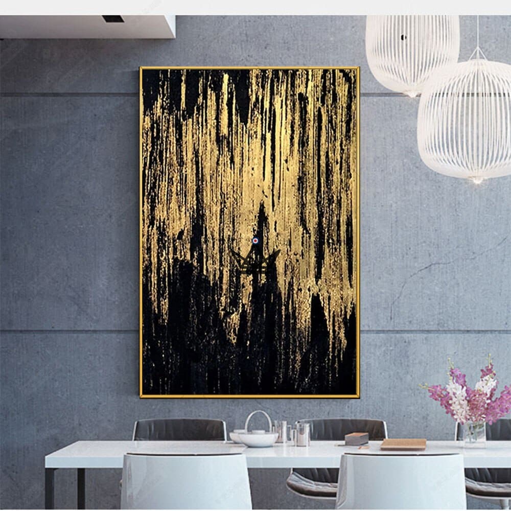 XXL pintura al óleo sobre lienzo - Nocturne Fusion - vista 8