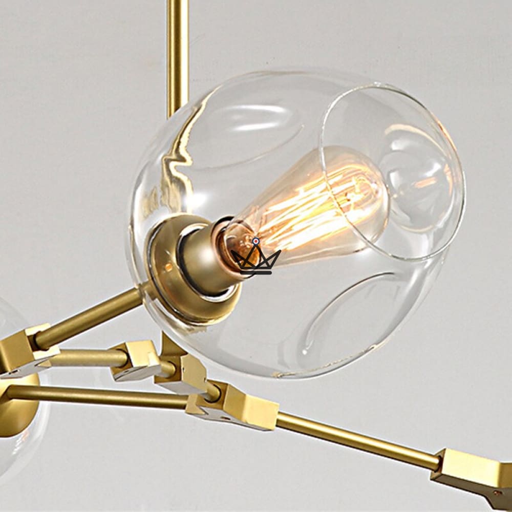 Artikulierte industrielle Deckenleuchte – Branching Bubble Style – Ansicht 19