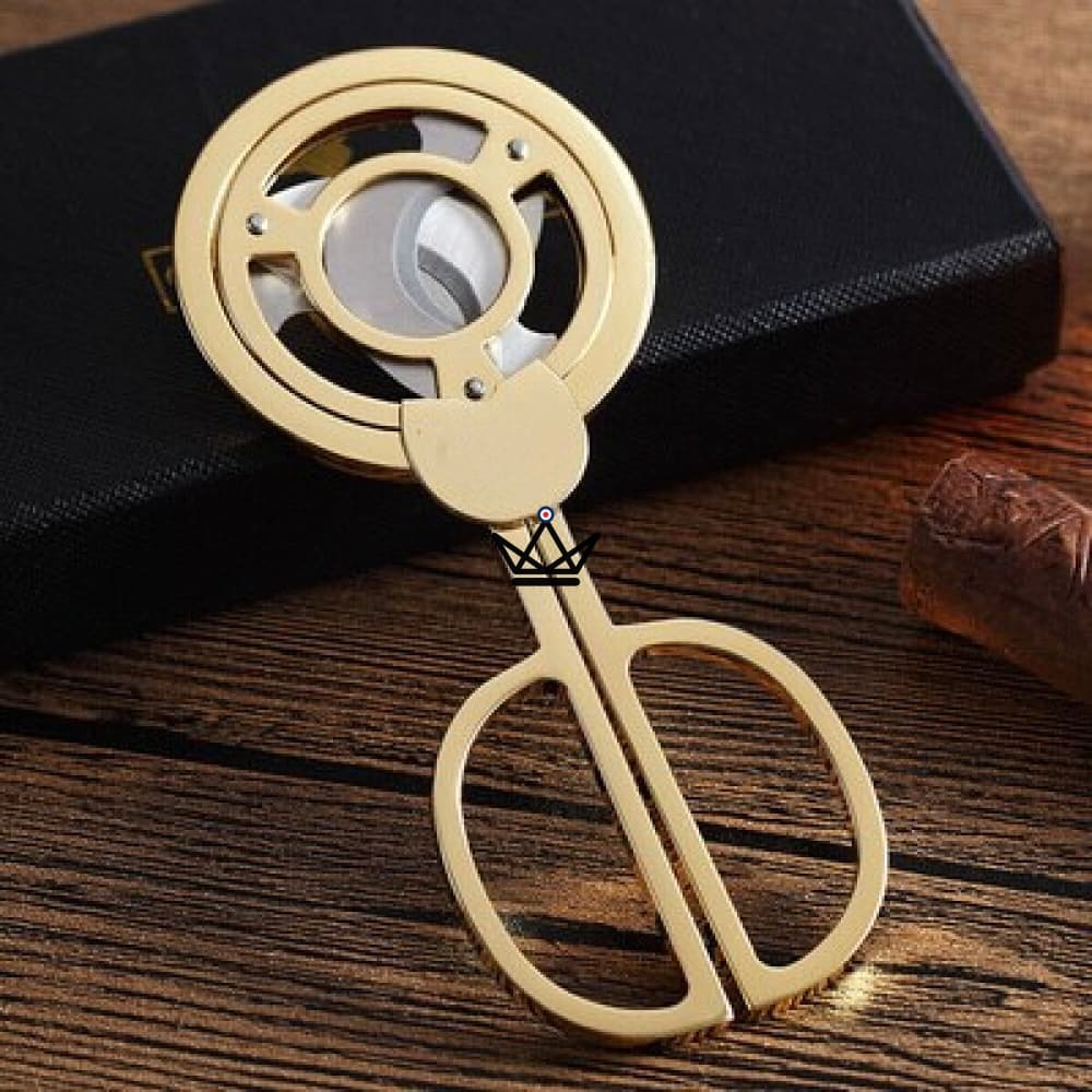 Rotary Blade Circular Cigar Cutter - BLADE - 3 Finishes | 55 ring gauge max — view 2