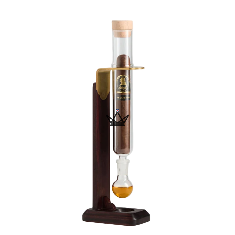 Zigarren-Infuser INFUSIO PRESTIGE – Reagenzglas, Aroma-Basisbehälter | Wissenschaftliches Design – Ansicht 3