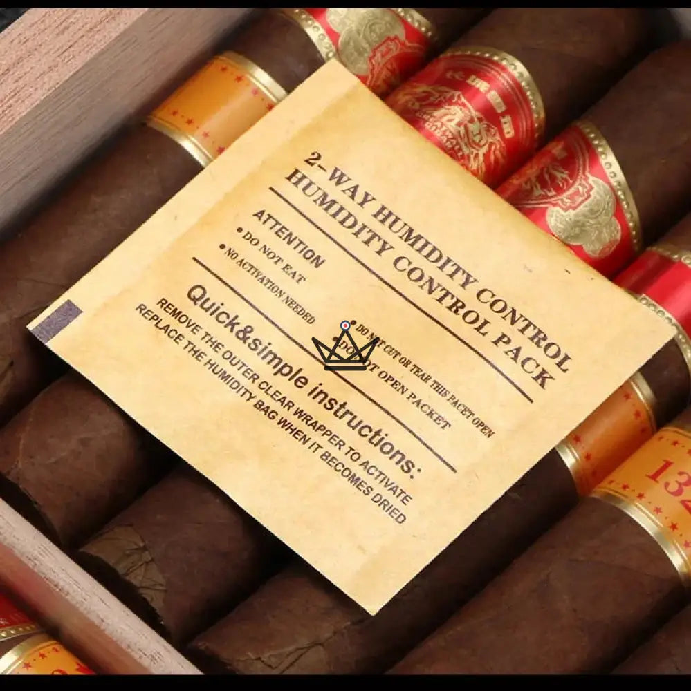 Zigarrenbefeuchterbeutel 69 % r.F. — 2- bis 3-Monats-Pack, bidirektional | Zigarrenhumidor – Ansicht 2