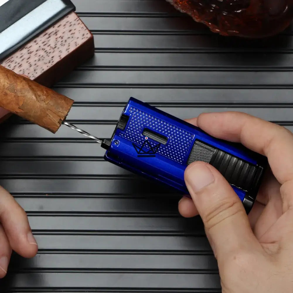 PRAETOR EXPERT Torch Lighter — 8 mm Punch, 4 Colors | Cigar Gift — view 10