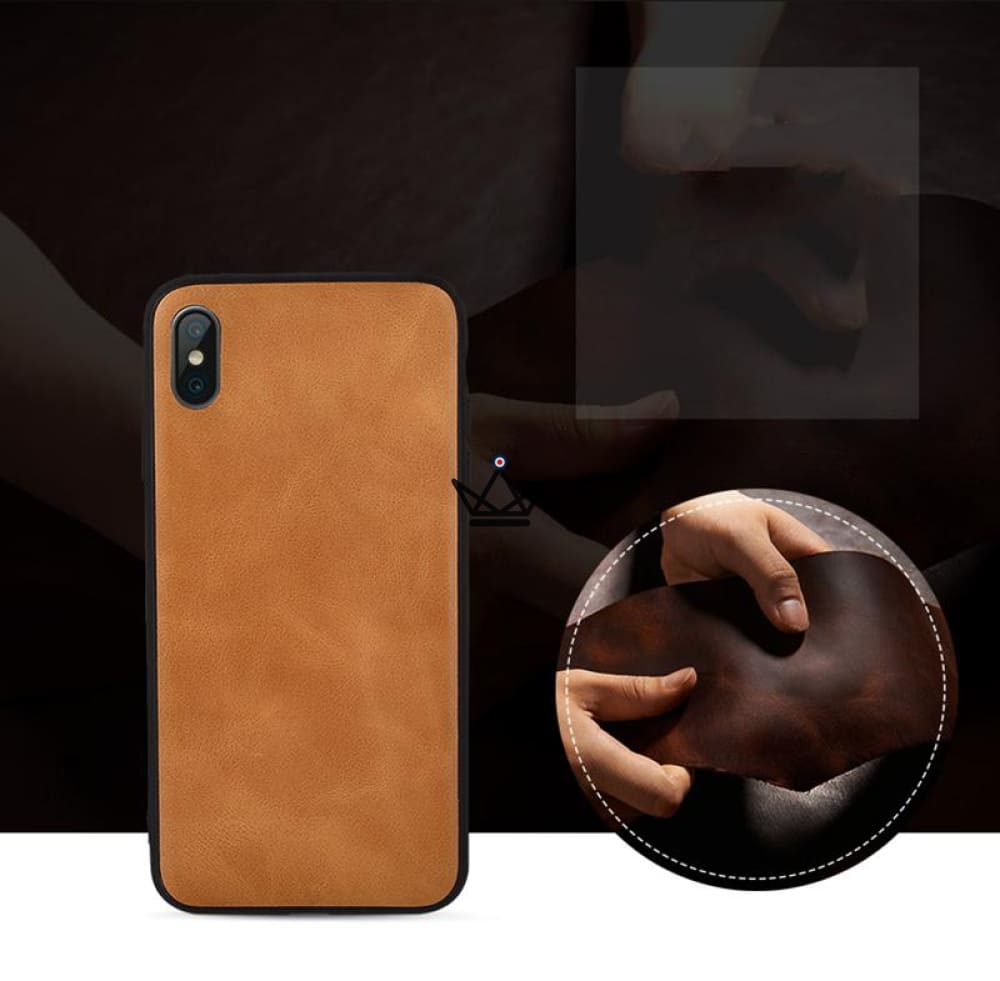 Funda de cuero para iPhone XS MAX — vista 3