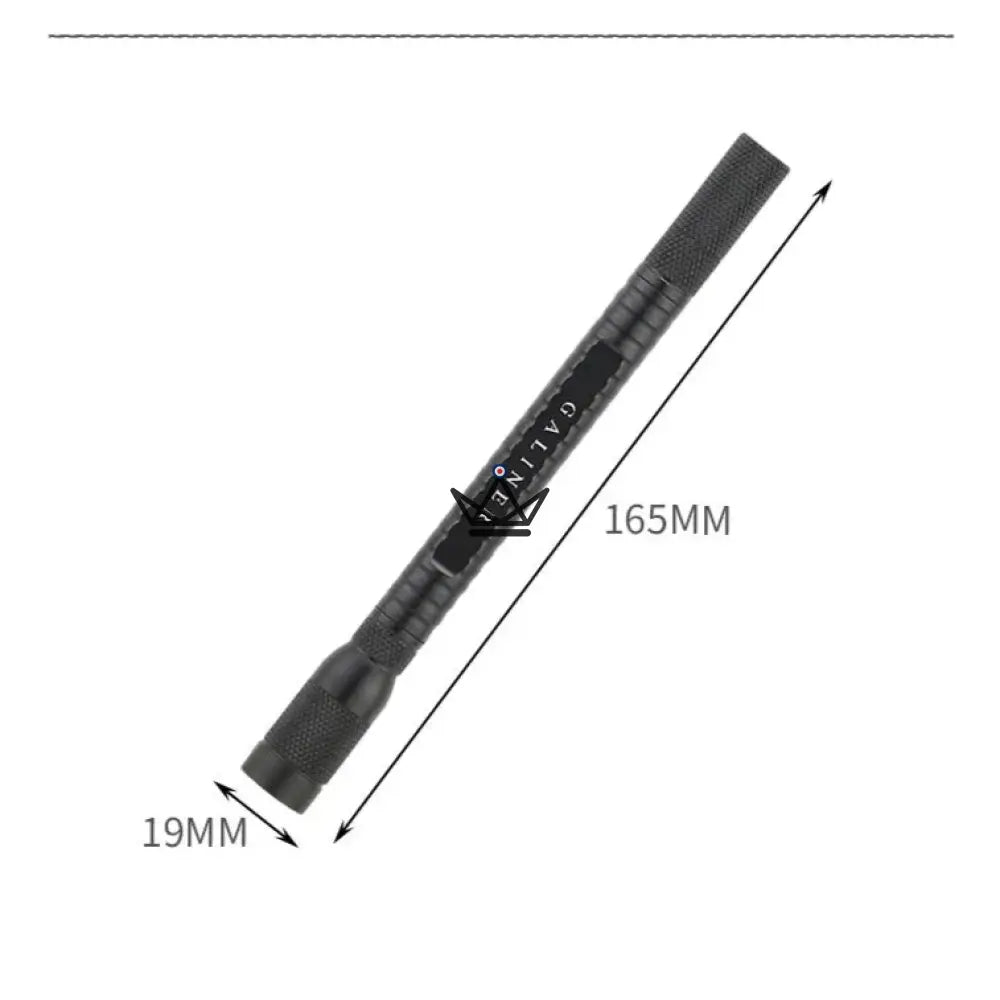 Draw — 2-in-1 Cigar Draw Enhancer & Punch Tool, Stainless Steel Needle, Black or Silver | Collector's Case Included — view 10