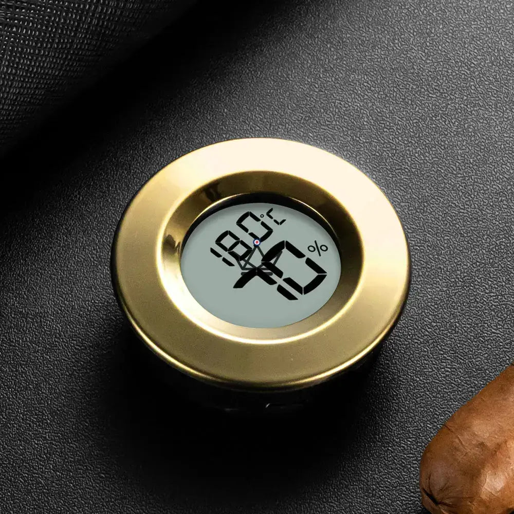 ELITEGUARD Electronic Cigar Hygrometer — LCD, Hygrometer & Thermometer | Cigar Humidor — view 4