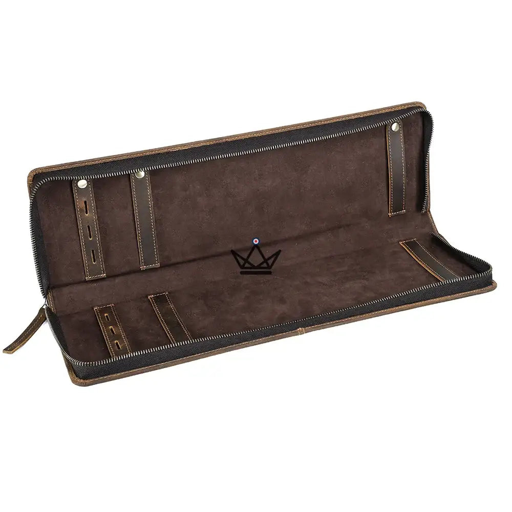 Personalisierbares Krawattenetui aus Leder - Voyageur Windsor – Ansicht 11