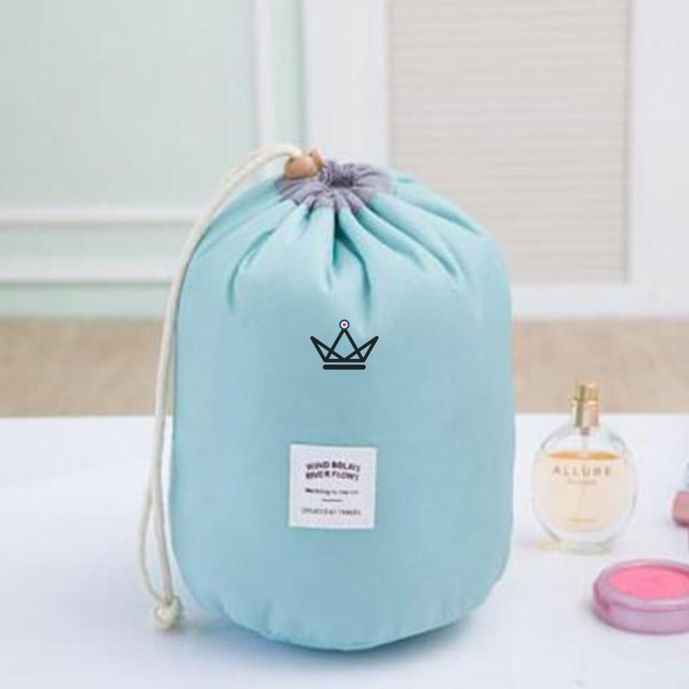 Bolsa de maquillaje de viaje - LAX - Azul cielo