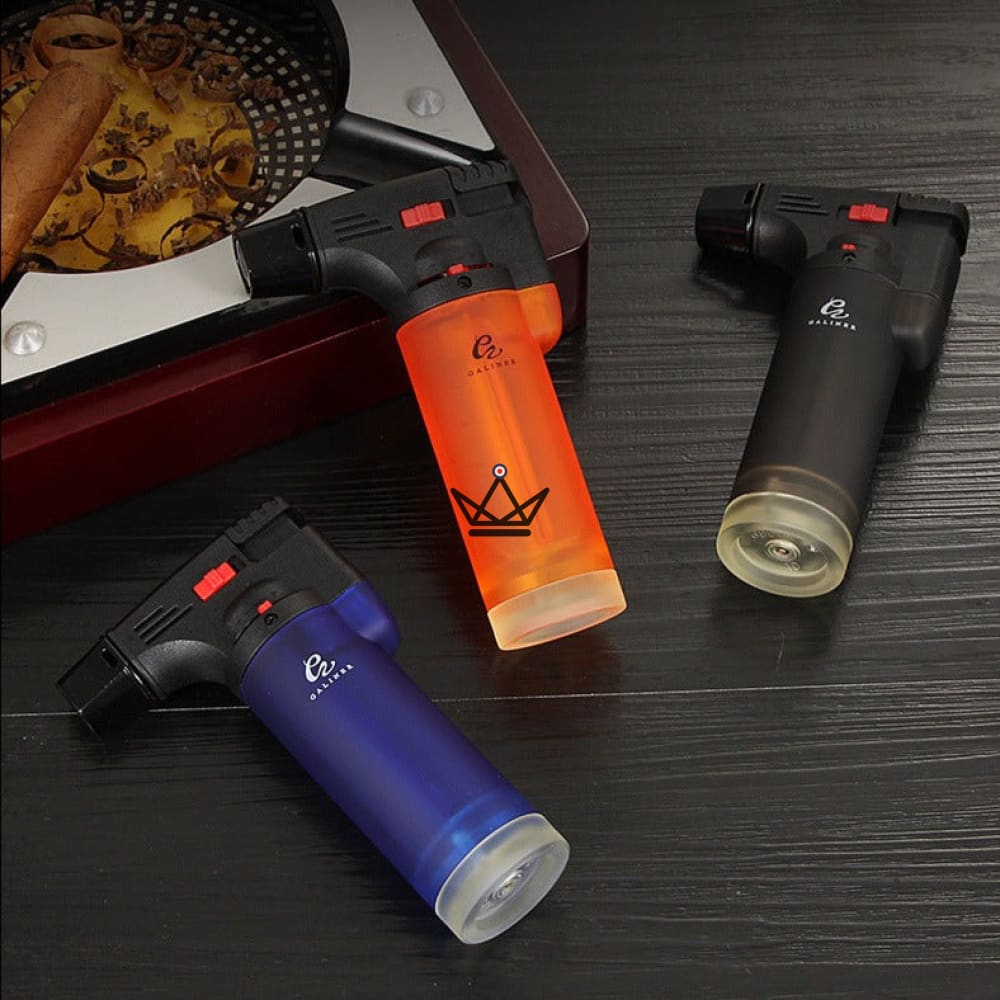 GRIPS XXL Torch Lighter — Giant Size, Powerful Torch, Black · Orange · Blue — view 1
