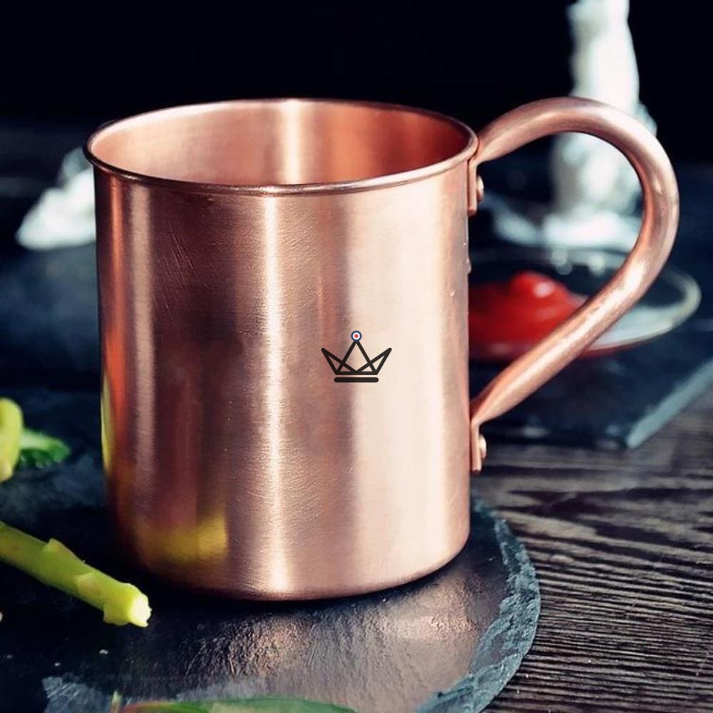 Cobre Mug para Moscú Mule - 2 Capacidades