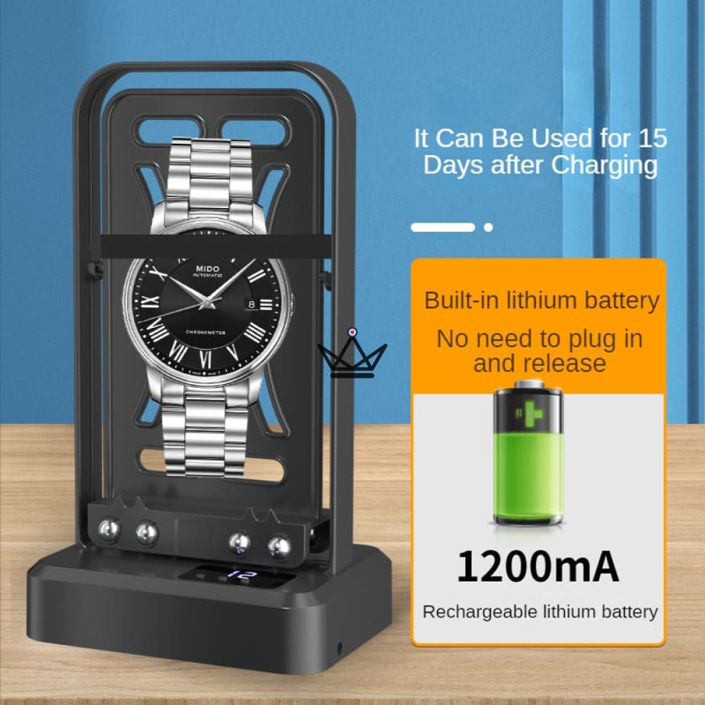 Remontoir Montre Automatique POWERWRIST — Balancier Rotatif, LCD, Batterie 15 Jours — image 11